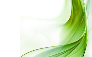 Bright Green Abstract Wallpaper