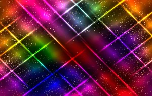 Bright Hd Abstract Neon Wallpaper. Wallpaper