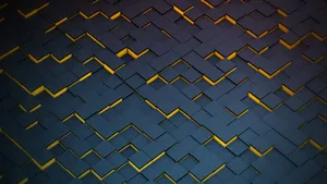 Bright Yellow Haze Brings Life To This Wallpaper Wallpaper