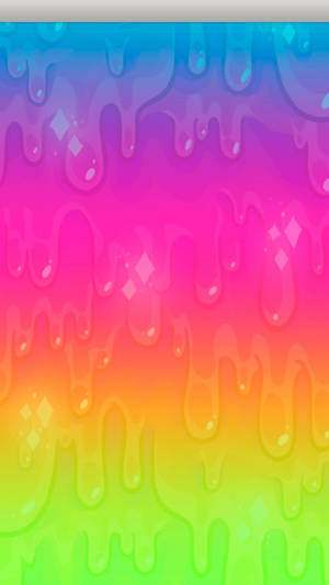 Brighten Up Your World With A Gorgeous Rainbow Paint Wallpaper