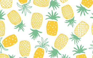 Brighter Days Ahead With Pineapple Desktop Wallpaper