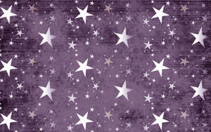 Brightly Colored Stars In A Textured Design Wallpaper