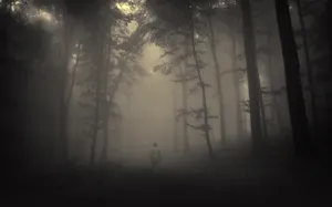 Bring A Little Bit Of Fear To Your Home Decor With This Spooky Aesthetic. Wallpaper