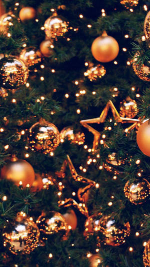 Bring In The Holiday Spirit With Christmas Lights Wallpaper