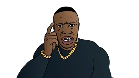 Bring On The Bling! Dababy Cartoon Is Here! Wallpaper