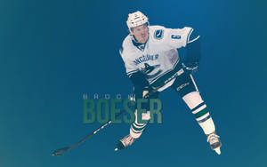 Brock Boeser Vancouver Canucks Poster Wallpaper