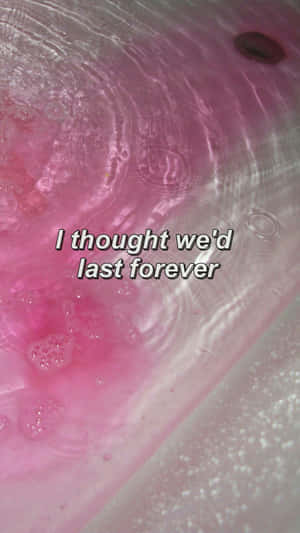 Broken Heart Aesthetics Quote Wallpaper