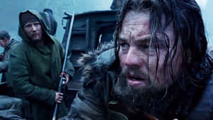 Brooding Intensity - Leonardo Dicaprio In The Revenant Wallpaper