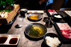 Broth Ready For Shabu-shabu Wallpaper