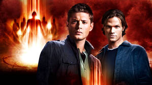 Brothers Forever - Sam And Dean Winchester Stand Together In Supernatural. Wallpaper