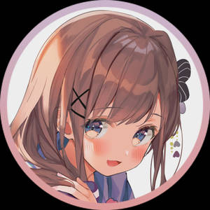 Brown-haired Girl Anime Pfp Wallpaper