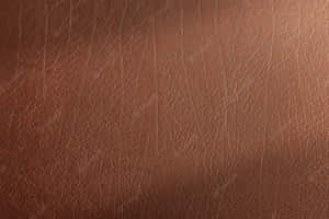 Brown Leather Texture Zoomed In Wallpaper