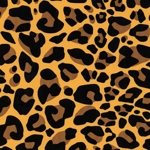 Brown Leopard Print Wallpaper