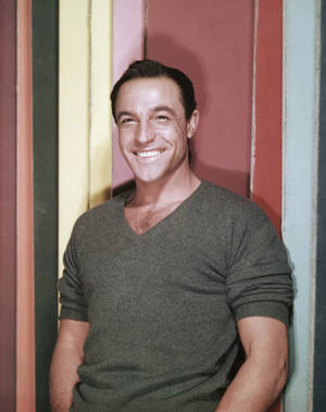 Brown Rolled Sleeve Gene Kelly Wallpaper