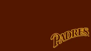 Brown San Diego Padres Logo Wallpaper