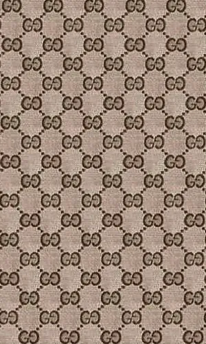 Brown Scarf Gucci Pattern Wallpaper