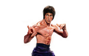 Bruce Lee: The Martial Arts And Movie Icon Wallpaper