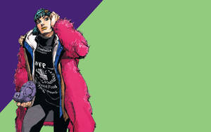 Bruno Bucciarati, Diamond Is Unbreakable Stylish Jojo Protagonist Wallpaper