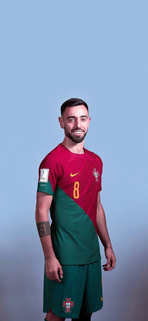 Bruno Fernandes Studio Portrait Wallpaper