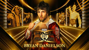 Bryan Danielson Hall Of Fame Design Wallpaper