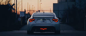 Brz Driving At Dawn Wallpaper