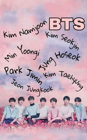 Bts Aesthetic Member Names Wallpaper