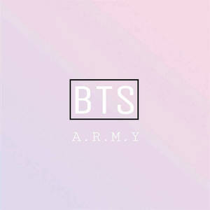 Bts Army Gradient Poster Wallpaper