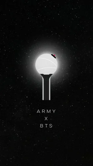 Bts Army Light Stick Wallpaper