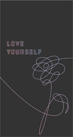 Bts Black Love Yourself Wallpaper