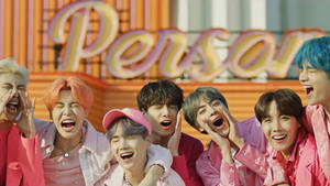 Bts Boy With Luv Desktop Background Wallpaper