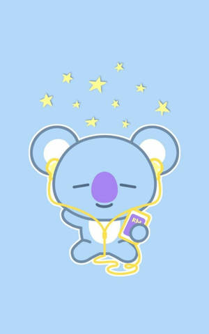 Bts Bt21 Koya Screen Art Wallpaper