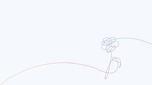 Bts Cartoon Flower Wallpaper