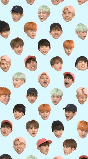 Bts Having Fun Together! Wallpaper