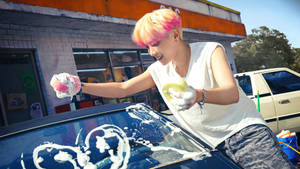 Bts J-hope Car Wash Wallpaper