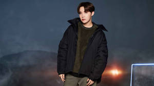 Bts J-hope Fila Photoshoot Wallpaper