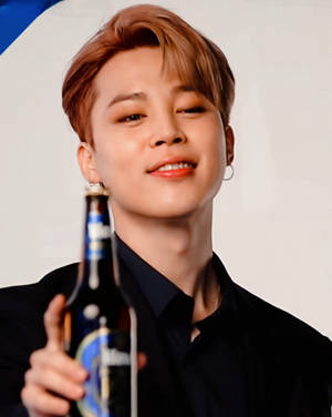 Bts Jimin For Kloud Beer Wallpaper