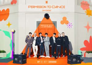Bts Making A Buzz With Permission To Dance Wallpaper