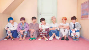 Bts Pastel Pink Shoot Wallpaper