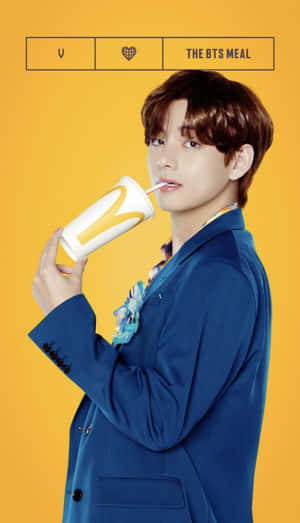 Bts - V - The Bts Meal Wallpaper