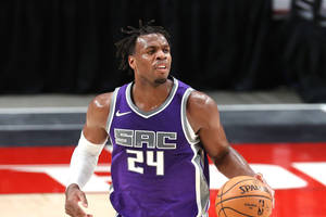 Buddy Hield Dribbles Ball Wallpaper