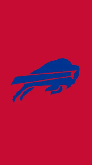 Buffalo Bills Logo Red Background Wallpaper