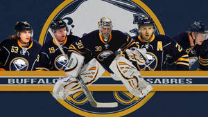 Buffalo Sabres Players In Action Wallpaper