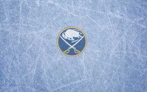 Buffalo Sabres Scratched Gray Wallpaper