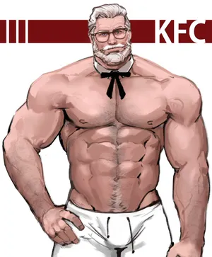 Buffed Kfc Colonel Sanders Wallpaper