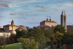 Buildings At University Of Kansas Wallpaper