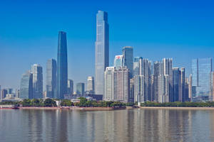 Buildings In Guangzhou China Wallpaper