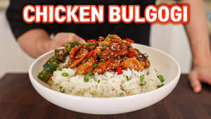 Bulgogi Chicken Chilli Wallpaper