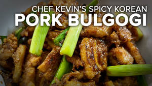 Bulgogi Spicy Chef Wallpaper