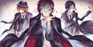 Bungo Stray Dogs Three Port Mafia Wallpaper