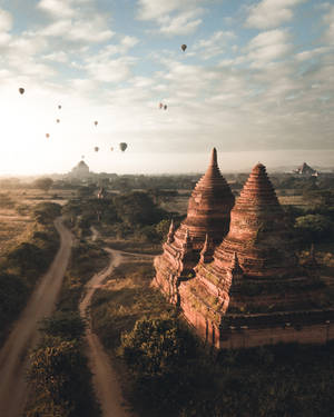 Burma Day Break Wallpaper